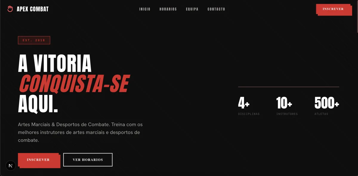 Apex Combat — Artes Marciais & Desportos de Combate